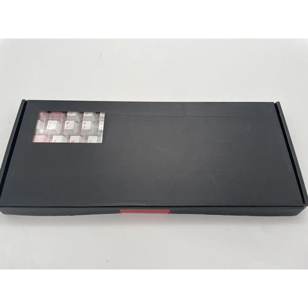 Qisan Pink PBT Keycaps 108 Key Cherry Profile Keycap Mechanical Gaming Keyboard